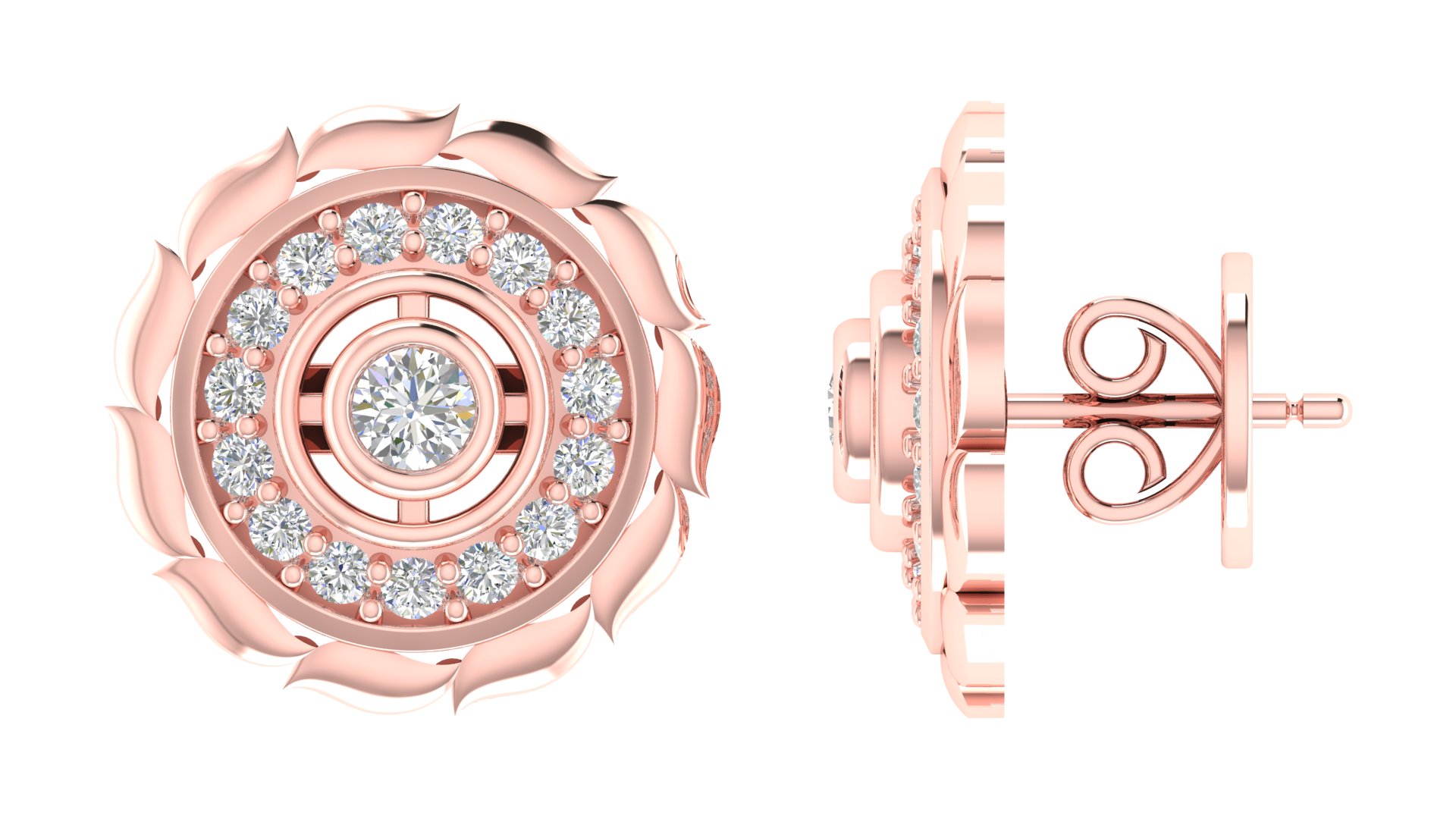 Aurevia Radiance Diamond Earrings - Image 7
