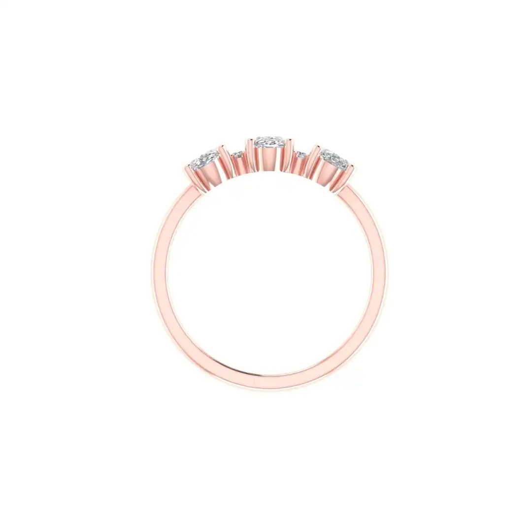 Three Stone Diamond Ring - Image 9