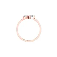 Double Heart Diamond Ring - Thumbnail Image 9