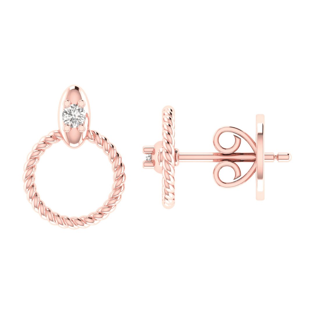 Seravelle Diamond Earrings - Image 7