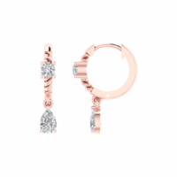 Virelia Seraphine Diamond Earrings - Thumbnail Image 7