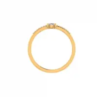 Elaris Pear Diamond Ring - Thumbnail Image 3