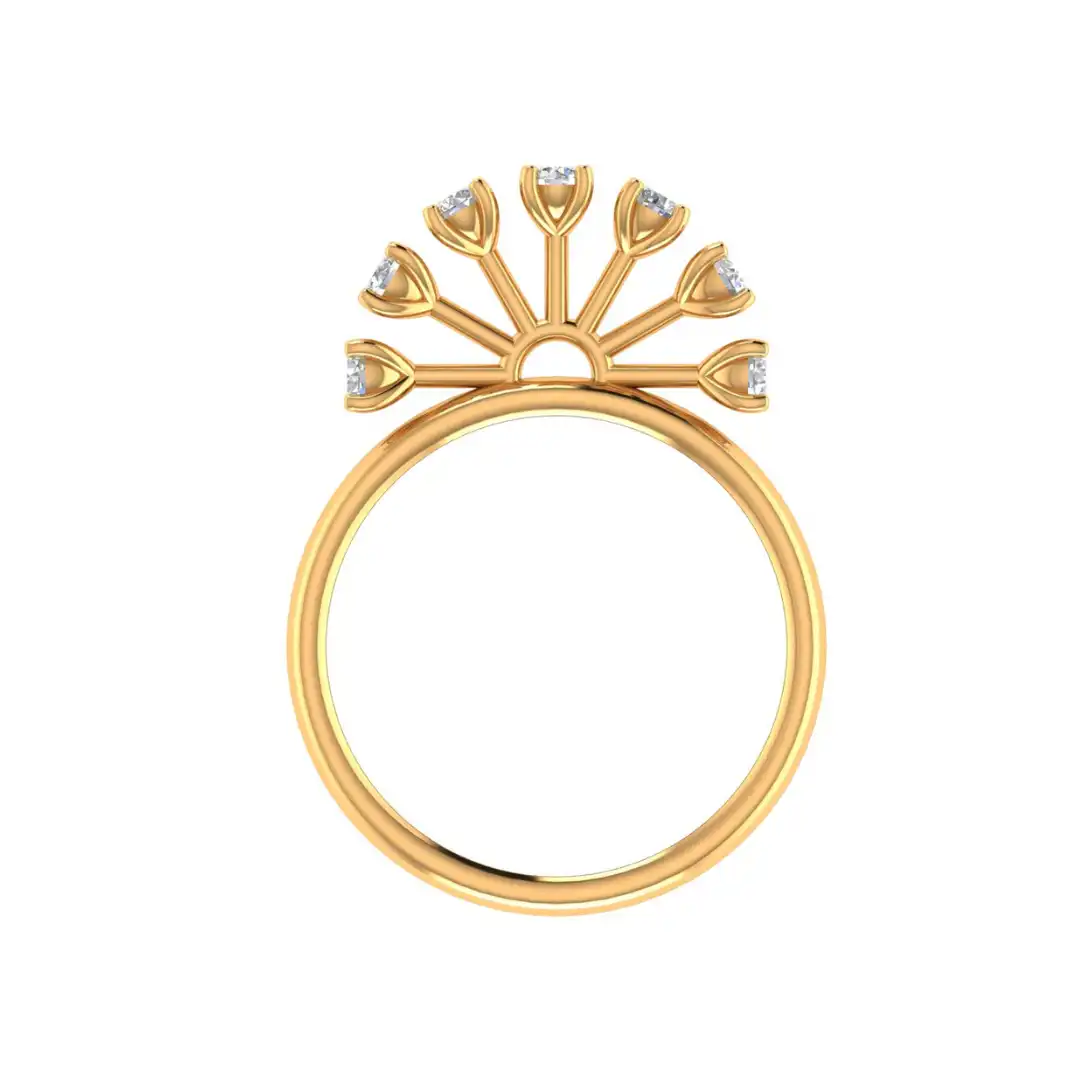 Cyravelle Tiara Diamond Ring - Image 3