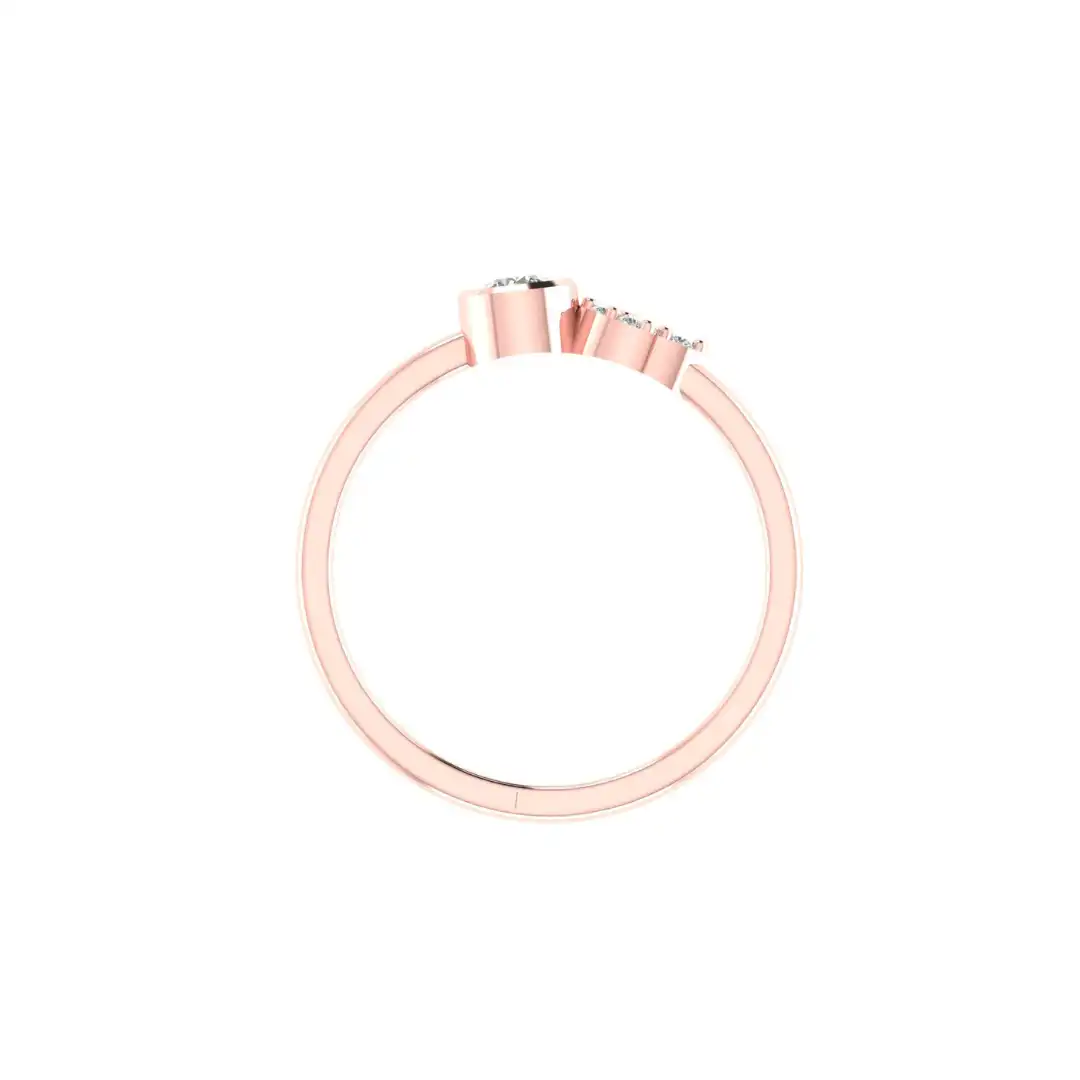 Elvaria Halo Diamond Ring - Image 9