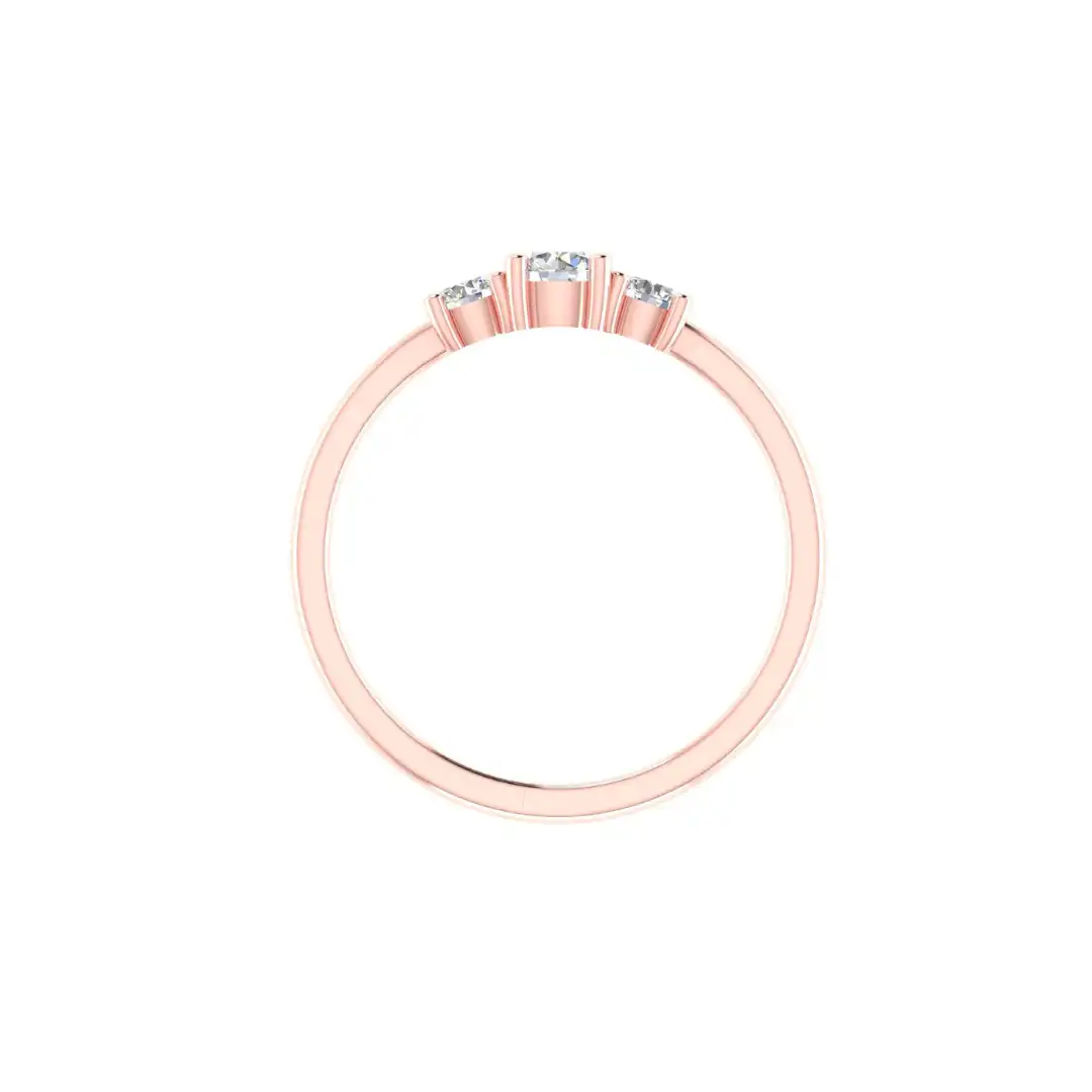 Seralune Trilogy Diamond Ring - Image 11