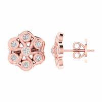 Seravelle Élan Diamond Earrings - Thumbnail Image 7