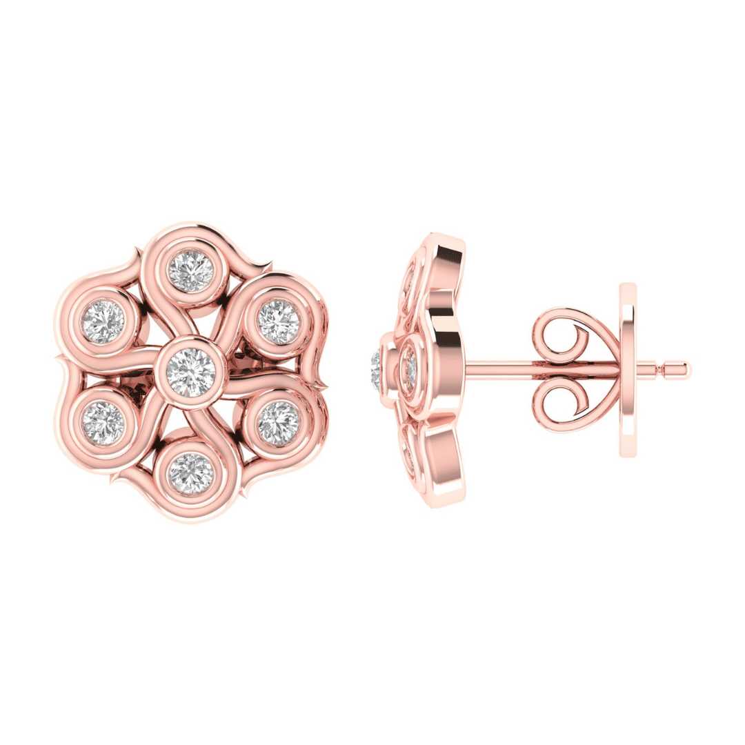 Seravelle Élan Diamond Earrings - Image 7