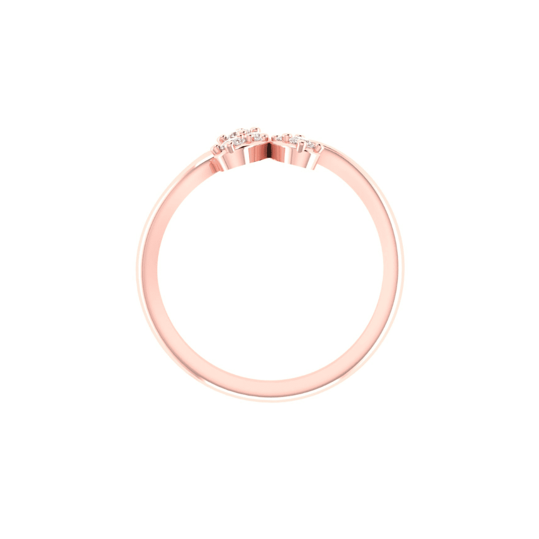 Seravelle Petal Diamond Ring - Image 9