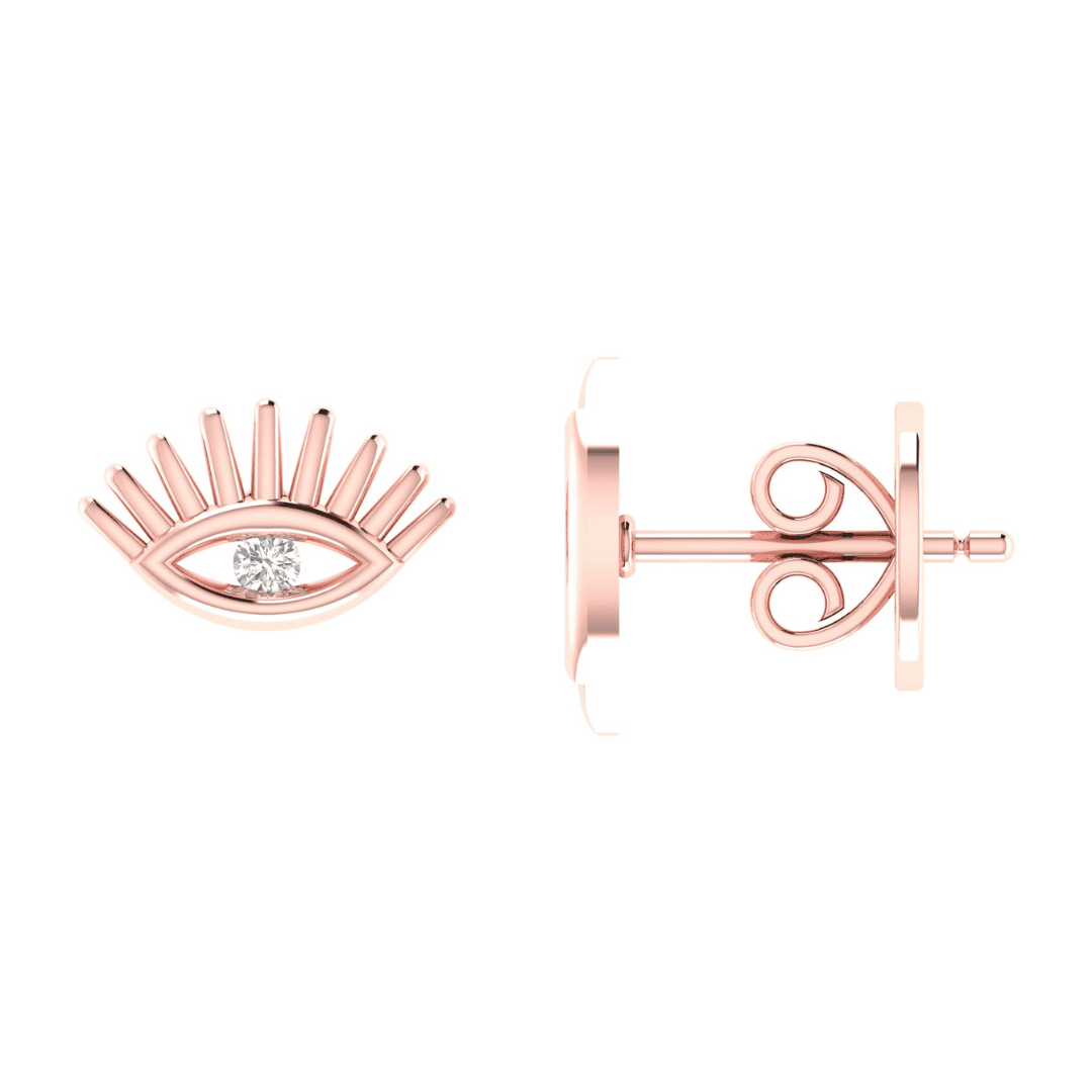 Solivane Gaze Diamond Earrings - Image 7