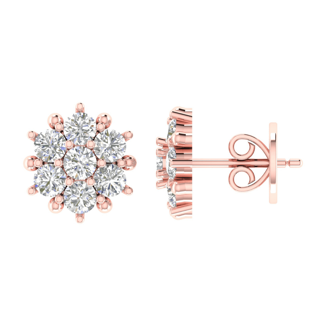 Calisara Sevenfold Diamond Earrings - Image 7