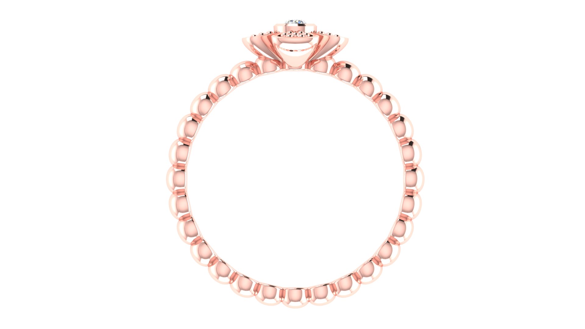 Petal Diamond Ring - Image 9