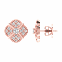 Calithra Crosslight Diamond Earrings - Thumbnail Image 7