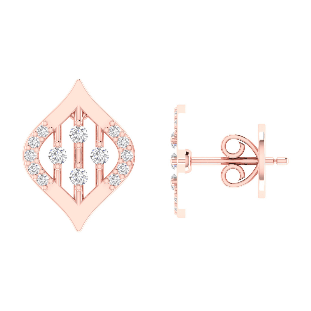 Zarelle Prism Diamond Earrings - Image 5