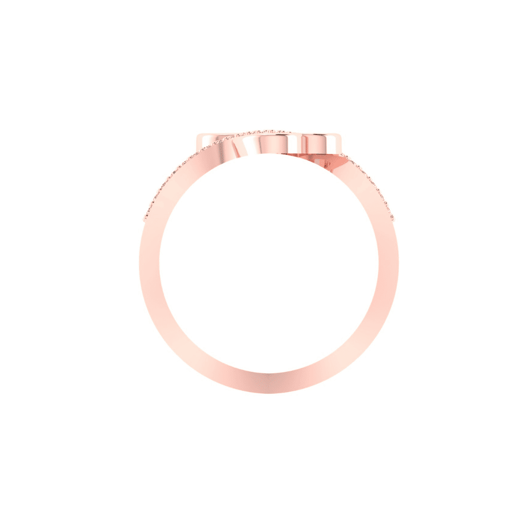 Seravelle Heart Diamond Ring - Image 6