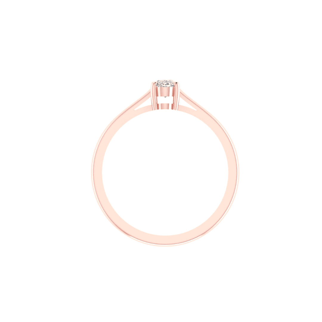 Seravelle Oval Diamond Ring - Image 9