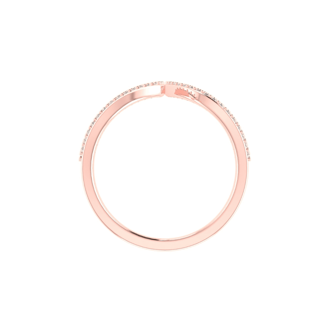 Virellia Twin Arc Diamond Ring - Image 10