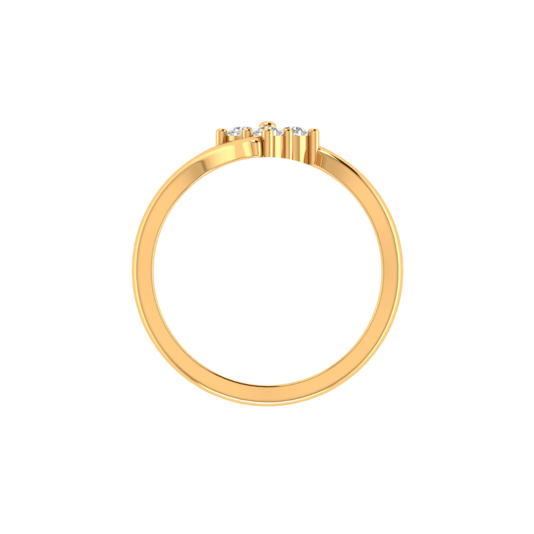 Calista Four-Diamond Cluster Ring - Image 3