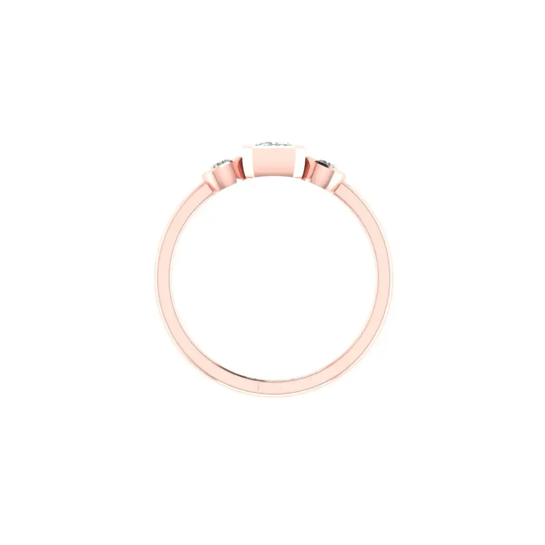 Radiant Cut Diamond Ring - Image 10
