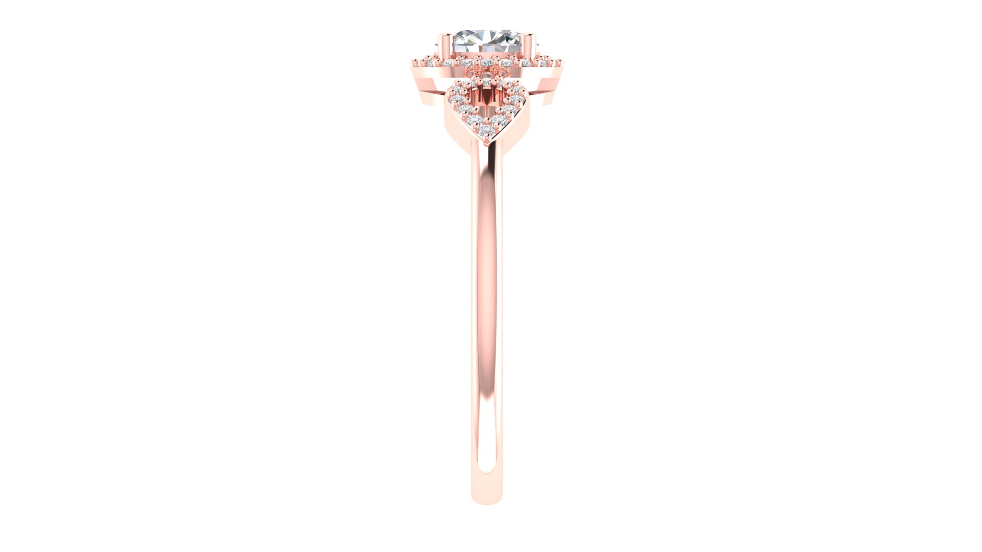 Floral Diamond Ring - Image 10