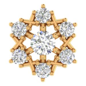 Celestia Bloom Diamond Studs