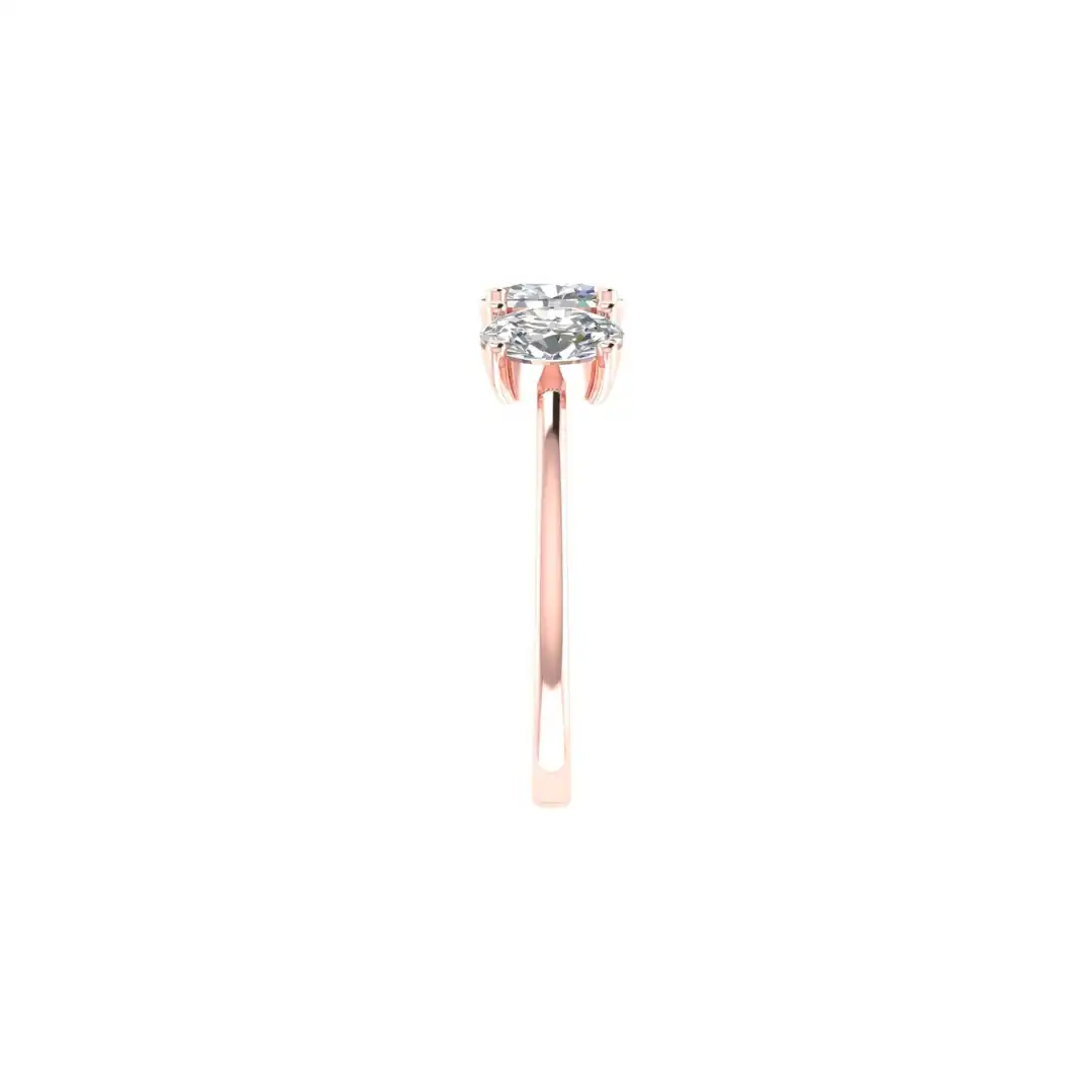 Three Stone Diamond Ring - Image 8