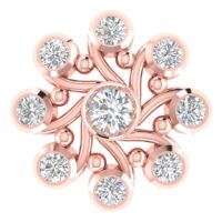 Elowen Verity Diamond Earrings - Thumbnail Image 6