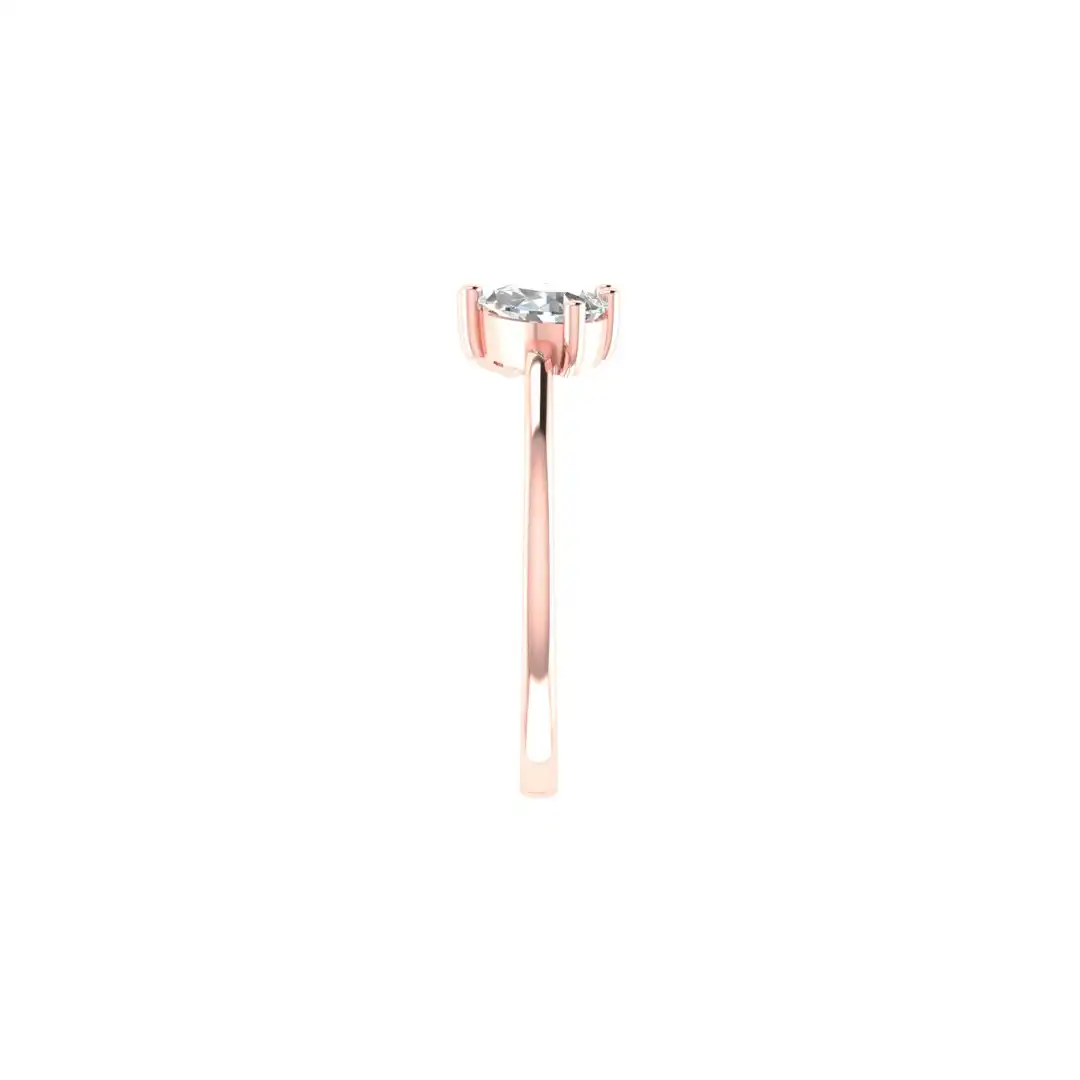 Double Heart Diamond Ring - Image 10