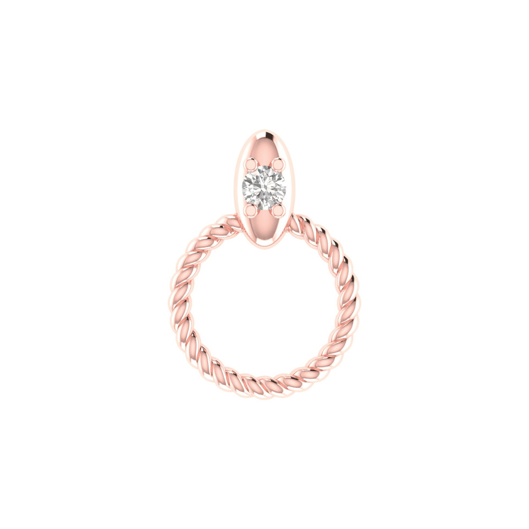 Seravelle Diamond Earrings - Image 6