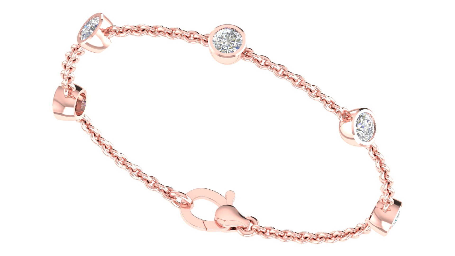 Aurevia Trio Diamond Bracelet - Image 5