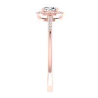 Classic Halo Diamond Ring - Thumbnail Image 10