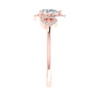 Elegant Three Stone Diamond Ring - Thumbnail Image 9