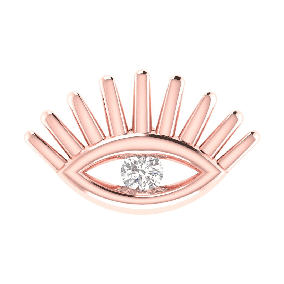 Solivane Gaze Diamond Earrings - Image 6