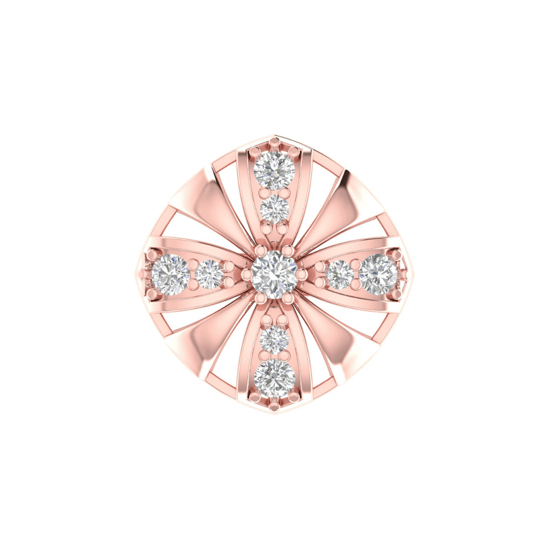 Elarisse Meridian Diamond Earrings - Image 6