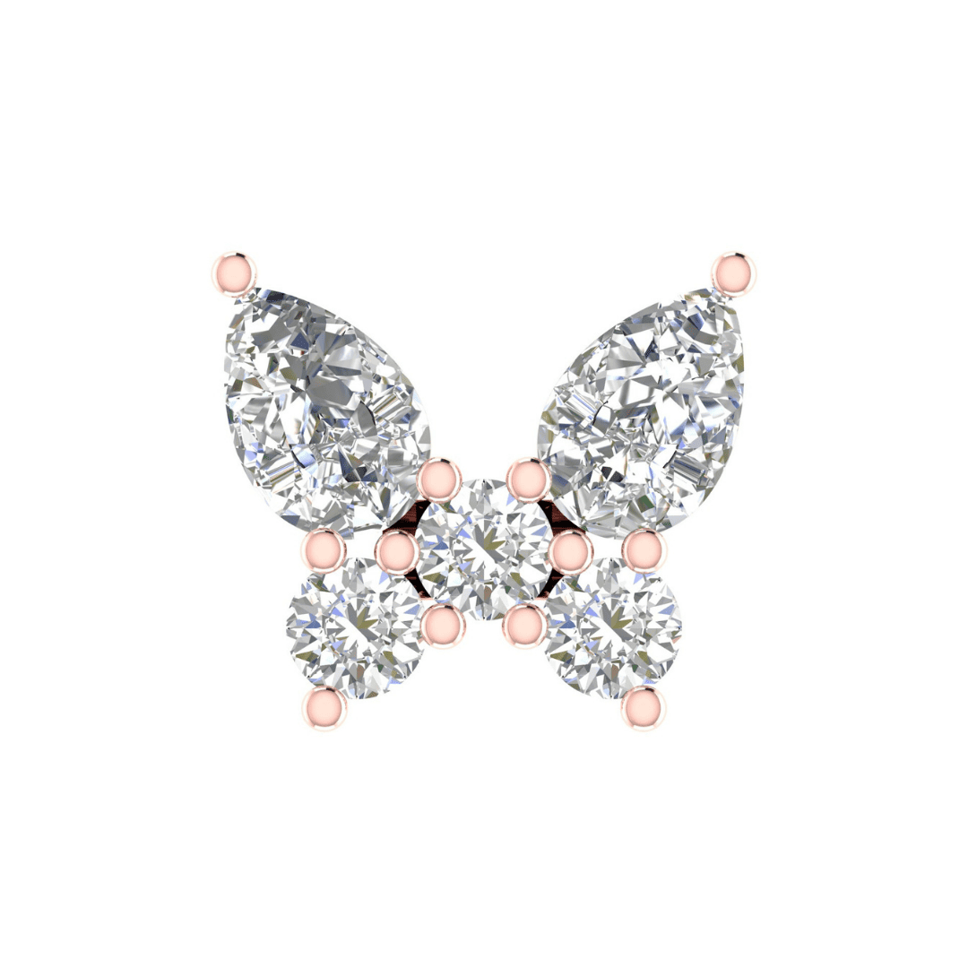 Seraphine Flutter Diamond Earrings - Image 6