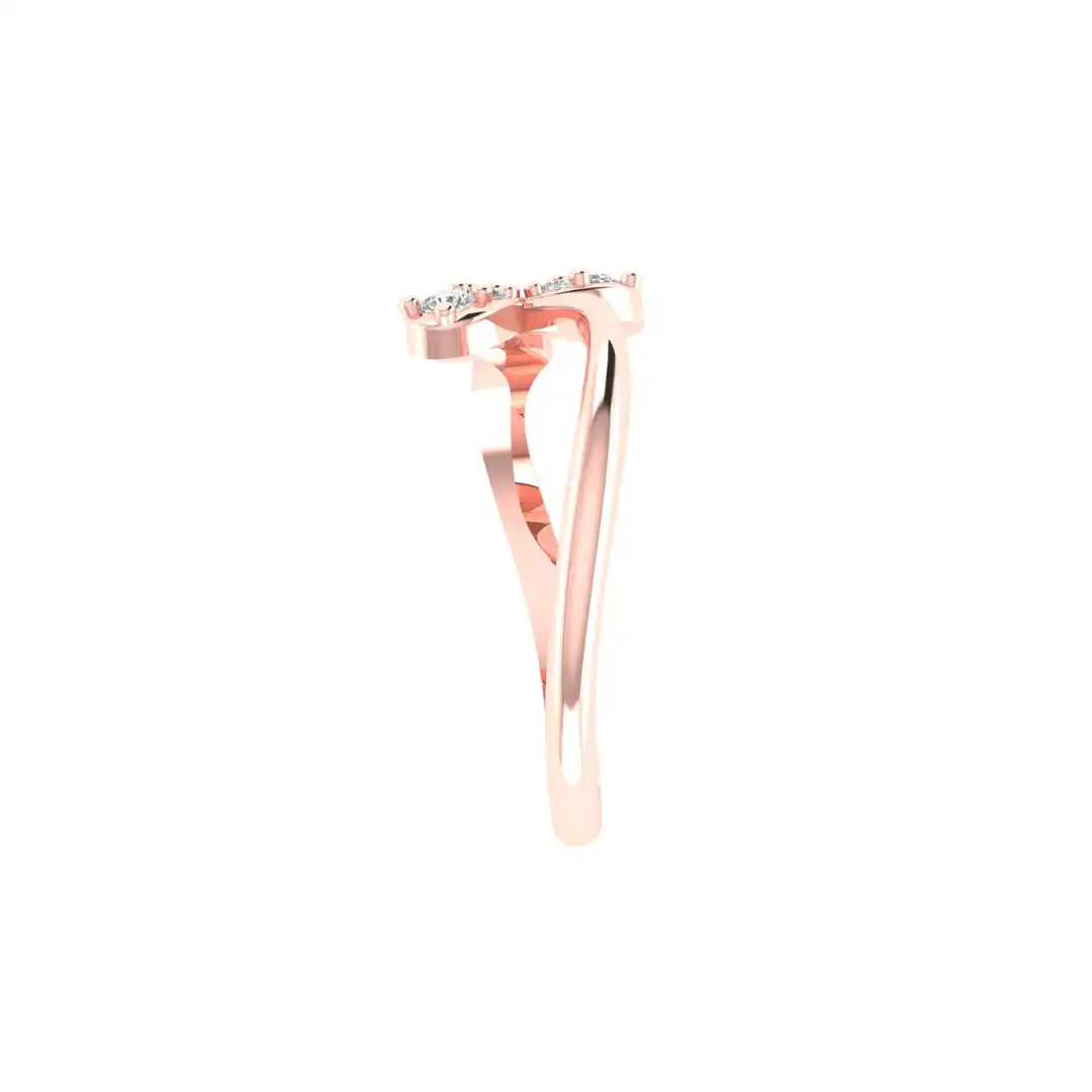 Seravelle Petal Diamond Ring - Image 10
