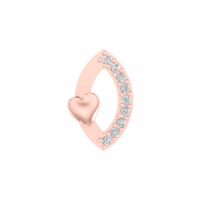 Amorielle Arc Diamond Earrings - Thumbnail Image 6
