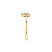 Velmora Halo Diamond Ring - Thumbnail Image 4