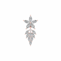 Floravelle Cascade Diamond Earrings - Thumbnail Image 6