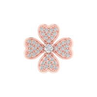 Seraphina Clover Diamond Earrings - Thumbnail Image 6