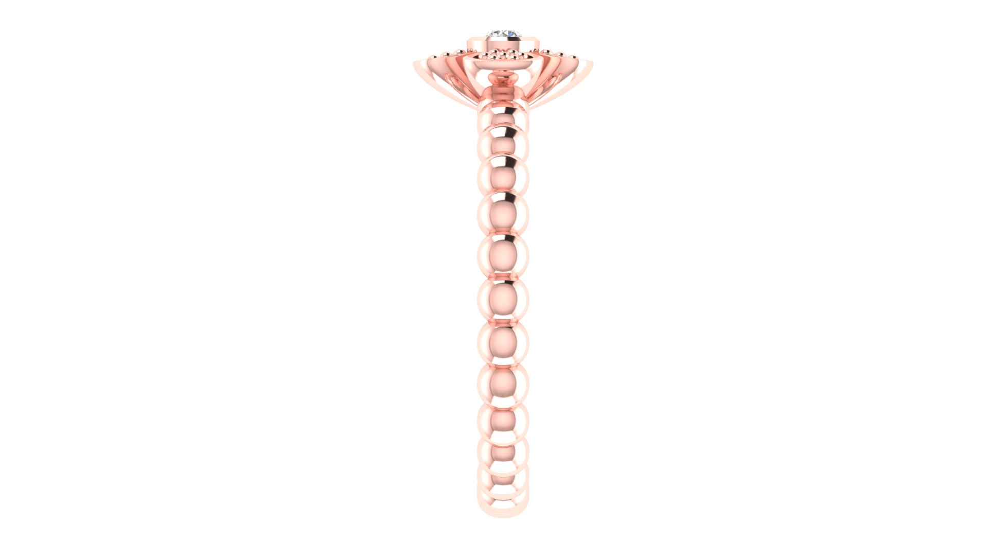 Petal Diamond Ring - Image 10