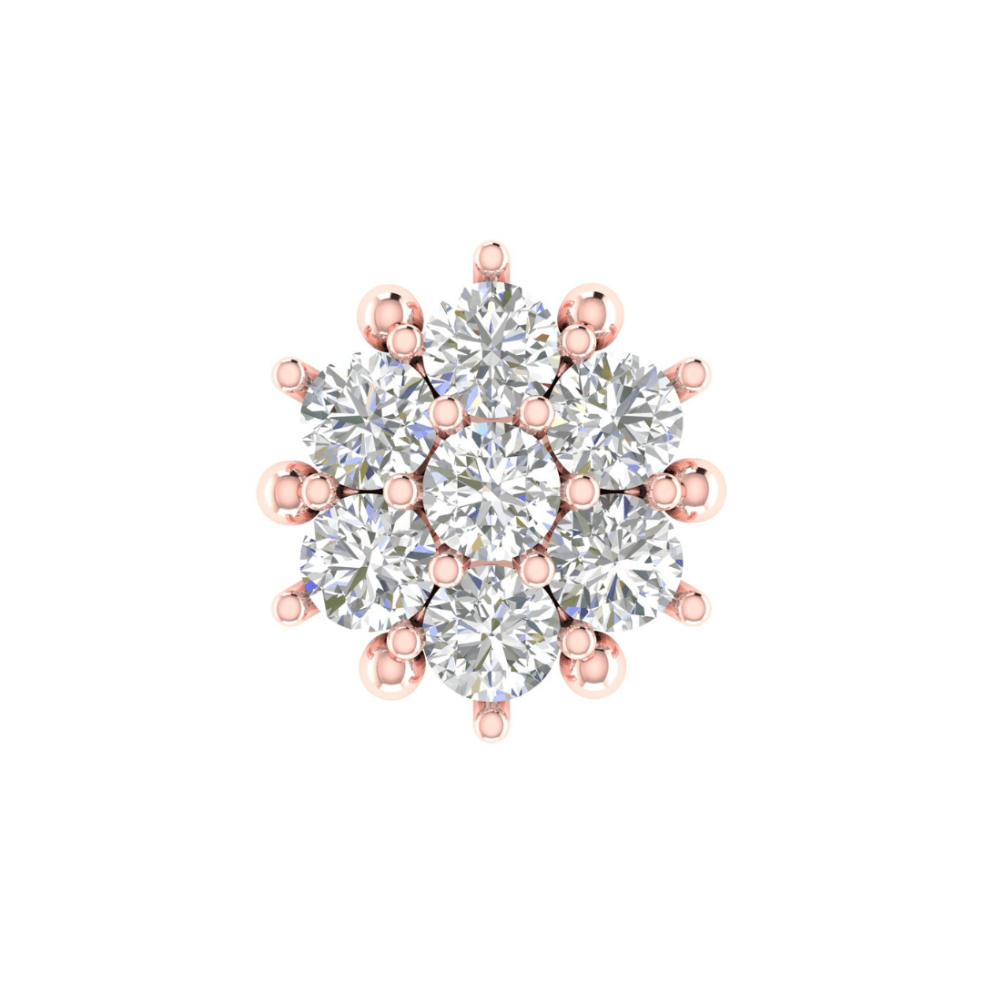 Calisara Sevenfold Diamond Earrings - Image 6