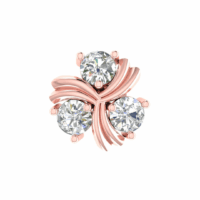 Seravelle Trio Diamond Studs - Thumbnail Image 6