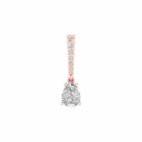 Avelisse Teardrop Diamond Earrings - Thumbnail Image 6