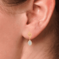 Seraphine Drift Diamond Earrings - Thumbnail Image 8