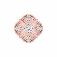 Calithra Crosslight Diamond Earrings - Thumbnail Image 6