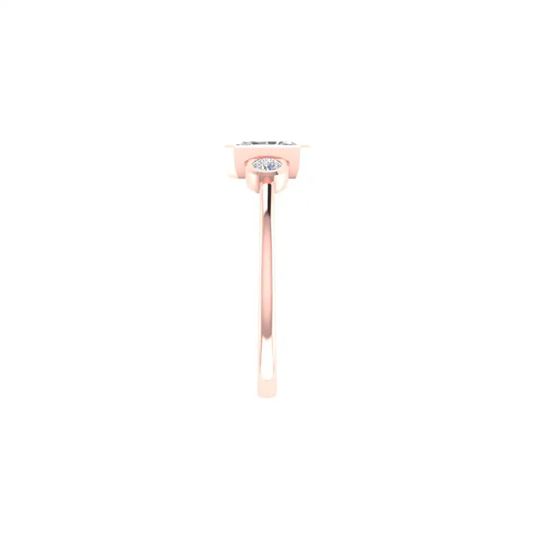 Radiant Cut Diamond Ring - Image 9