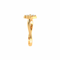 Calista Four-Diamond Cluster Ring - Thumbnail Image 4