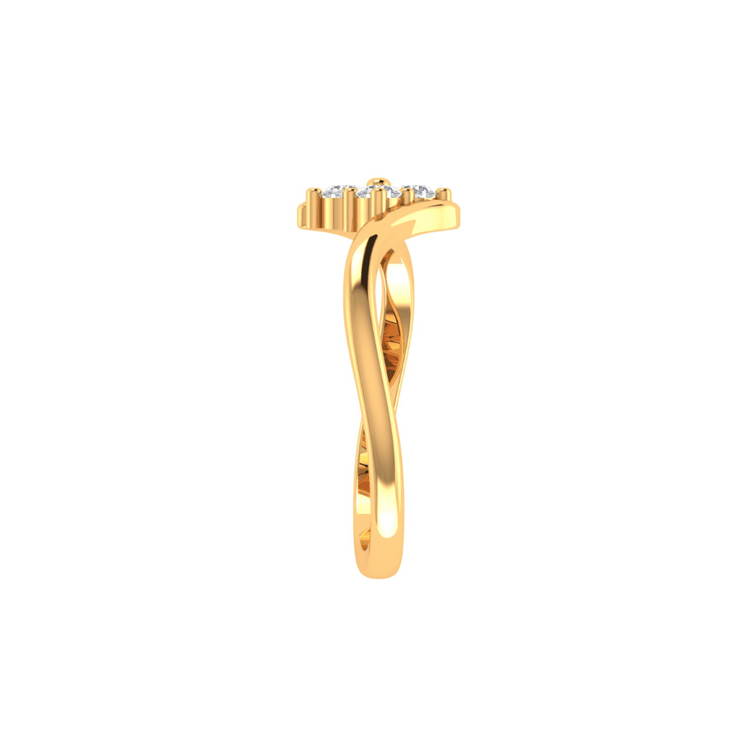 Calista Four-Diamond Cluster Ring - Image 4
