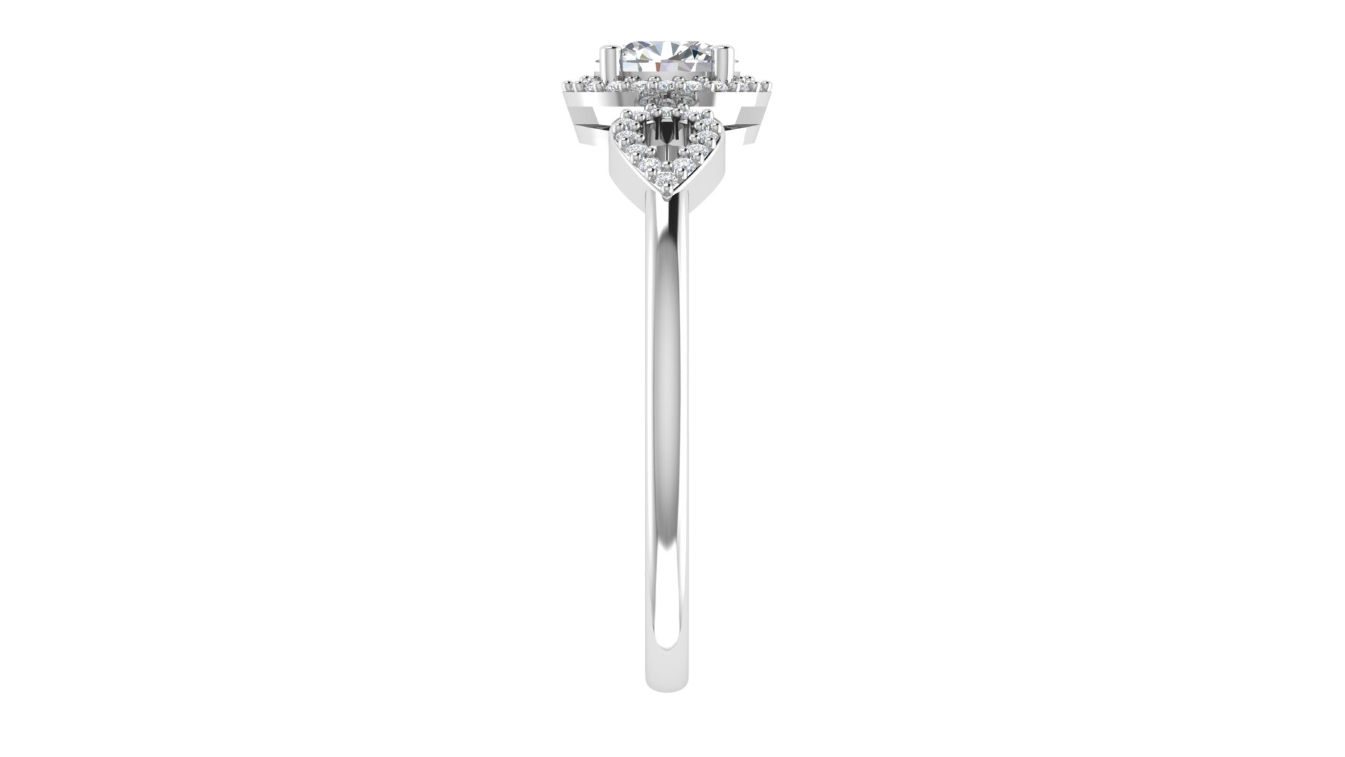 Floral Diamond Ring - Image 7