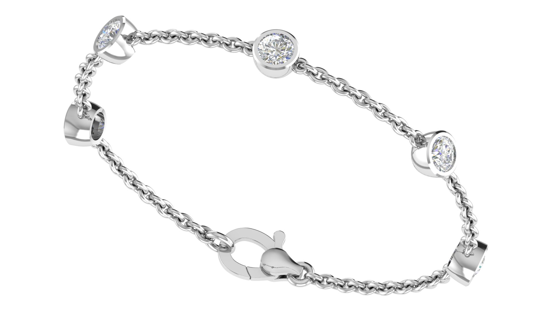 Aurevia Trio Diamond Bracelet - Image 6